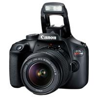 CAMARA CANON EOS REBEL T100, 18 MP, LENTE EF-S 18-55MM, SENSOR CMOS, PROCESADOR