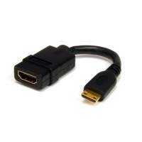 CABLE ADAPTADOR DE 12CM ADAPTADOR HDMI A MINI HDMI DE ALTA VELOCIDAD 4K - CONVER