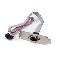 ADAPTADOR DE 0.4M HEADER CABEZAL BRACKET SERIE SERIAL DB9 RS232 A IDC 10 PINES P