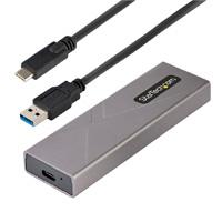 GABINETE EXTERNO USB-C 10GBPS A NVME M.2 O SSD M.2 SATA SIN HERRAMIENTAS PARA SS