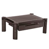BASE DE SOPORTE PARA MONITOR - CON CAJON Y ALTURA AJUSTABLE - CON SOPORTE PARA M