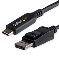 CABLE ADAPTADOR DE 1.8M USB-C A DISPLAYPORT - CONVERSOR USB TIPO C A DP - 8K 60H