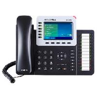 TELEFONO IP GRANDSTREAM GXP2160 / 6 CUENTAS SIP 6 LINEAS 2 PUERTOS GIGABIT BLUET