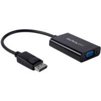 ADAPTADOR DE VIDEO DISPLAYPORT A VGA CON AUDIO CONVERTIDOR HEMBRA VGA HD15 A MA