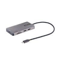 ADAPTADOR MULTIPUERTOS USB C 2X HDMI 4K 60HZ, HUB USB-A 3.1 2PT 5GBPS, PD 100W,