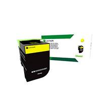 TONER LASER LEXMARK 78C4XY0 AMARILLO,EXTRA ALTO RENDIMIENTO, HASTA 5000 PAGINAS,