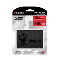 UNIDAD DE ESTADO SOLIDO KINGSTON INTERNO A400 480GB 2.5 SATA3 7MM LECT.500/ESCRI