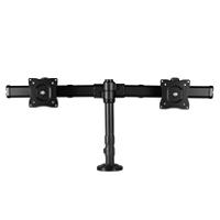 BRAZO PARA ESCRITORIO DE DOS MONITORES - CON BARRA HORIZONTAL - SOPORTE DE MORDA