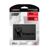 UNIDAD DE ESTADO SOLIDO KINGSTON INTERNO A400 960GB 2.5 SATA3 7MM LECT.500/ESCRI