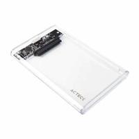 CARCASA CASE ENCLOSURE PARA DISCO DURO ACTECK ARMOR CLEAR HC430 / HDD 2.5 / CONE