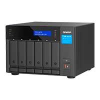 NAS QNAP TVS-H674-I3-16G-US/ 6 BAHIAS NUCLEO CUADRUPLE 3.3GHZ/16GB DDR4 HASTA 64