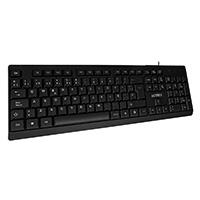 TECLADO ACTECK INSPIRE TA210 / ALAMBRICO USB / ESPAÑOL / 105 TECLAS / WINDOWS /