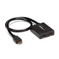 SPLITTER HDMI DE 2 PUERTOS - DIVISOR DE VIDEO HDMI DE 2 PUERTOS - SPLITTER HDMI