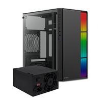 GABINETE ACTECK FUSION II GI440 / MICRO TORRE / MICRO ATX, MINI ITX / FUENTE 500