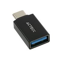 ADAPTADOR ACTECK SHIFT PLUS AU210 / USB A - USB C / GARANTIA 1 AÑO / NEGRO / AC-