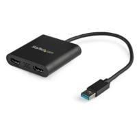 ADAPTADOR DE VIDEO EXTERNO - TARJETA DE VIDEO EXTERNA USB 3.0 A 2 PUERTOS HDMI 4