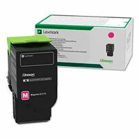 TONER LASER LEXMARK COLOR MAGENTA RENDIMIENTO ESTANDAR, NP 78C40M0, HASTA 1400 P