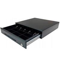 CAJON DE DINERO EC LINE ELEGANCE EC-CD-100M-II-G, NEGRO, COMPARTIMIENTOS 5 BILLE