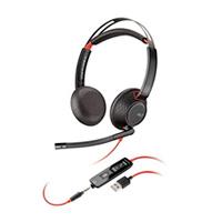 DIADEMA HP POLY 8X231AA BLACKWIRE C5220/ ALAMBRICA BINAURAL USB-A USB-C 3,5MM MI