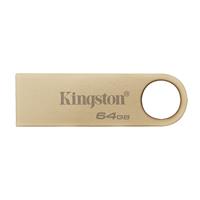 MEMORIA FLASH USB KINGSTON DATA TRAVELER SE9 G3 64GB GEN 1 3.2 TIPO A DORADA (DT