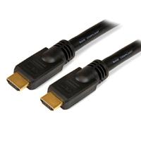 CABLE HDMI DE 7.6M ALTA VELOCIDAD - 2X HDMI MACHO - NEGRO - ULTRA HD 4K X 2K - S