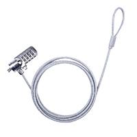CANDADO DE COMBINACION PARA LAPTOP - TECHZONE -TZCCL-3 - CABLE DE ACERO INOXIDAB