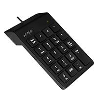 TECLADO ACTECK INSPIRE TN220 / NUMERICO / ALAMBRICO USB / 19 TECLAS / NEGRO / AC