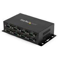ADAPTADOR HUB CONCENTRADOR USB 8 PUERTOS SERIAL RS232 INDUSTRIAL MONTAJE EN PARE