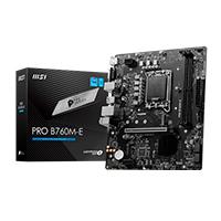 MB MSI B760 INTEL S-1700 14A/13A/12A GEN/2X DDR5 4800/1XDP/HDMI/M.2/4X USB3.2/US