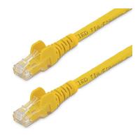 CABLE DE RED DE 0.5M AMARILLO CAT6 UTP ETHERNET GIGABIT RJ45 SIN ENGANCHES START