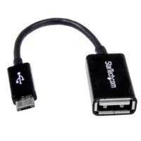 CABLE ADAPTADOR DE 12CM MICRO USB MACHO A USB A HEMBRA OTG PARA TABLETS SMARTPHO