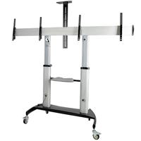 CARRITO PARA DOS TV DE 37 A 60 PULGADAS - HASTA 50KG CADA UNO - SOPORTE VESA MOV