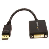 ADAPTADOR DE VIDEO DISPLAYPORT A DVI - CONVERTIDOR EXTERNO - DP MACHO - DVI HEMB